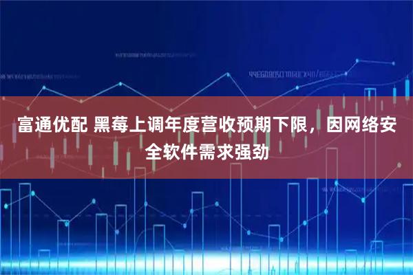 富通优配 黑莓上调年度营收预期下限，因网络安全软件需求强劲